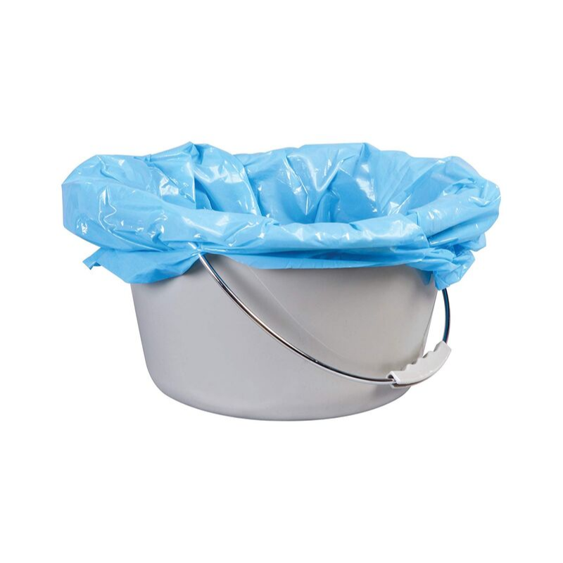 Carex Disposable Commode Liners With Absorbent Powder - 7 Per Box - Senior.com Commode Liners